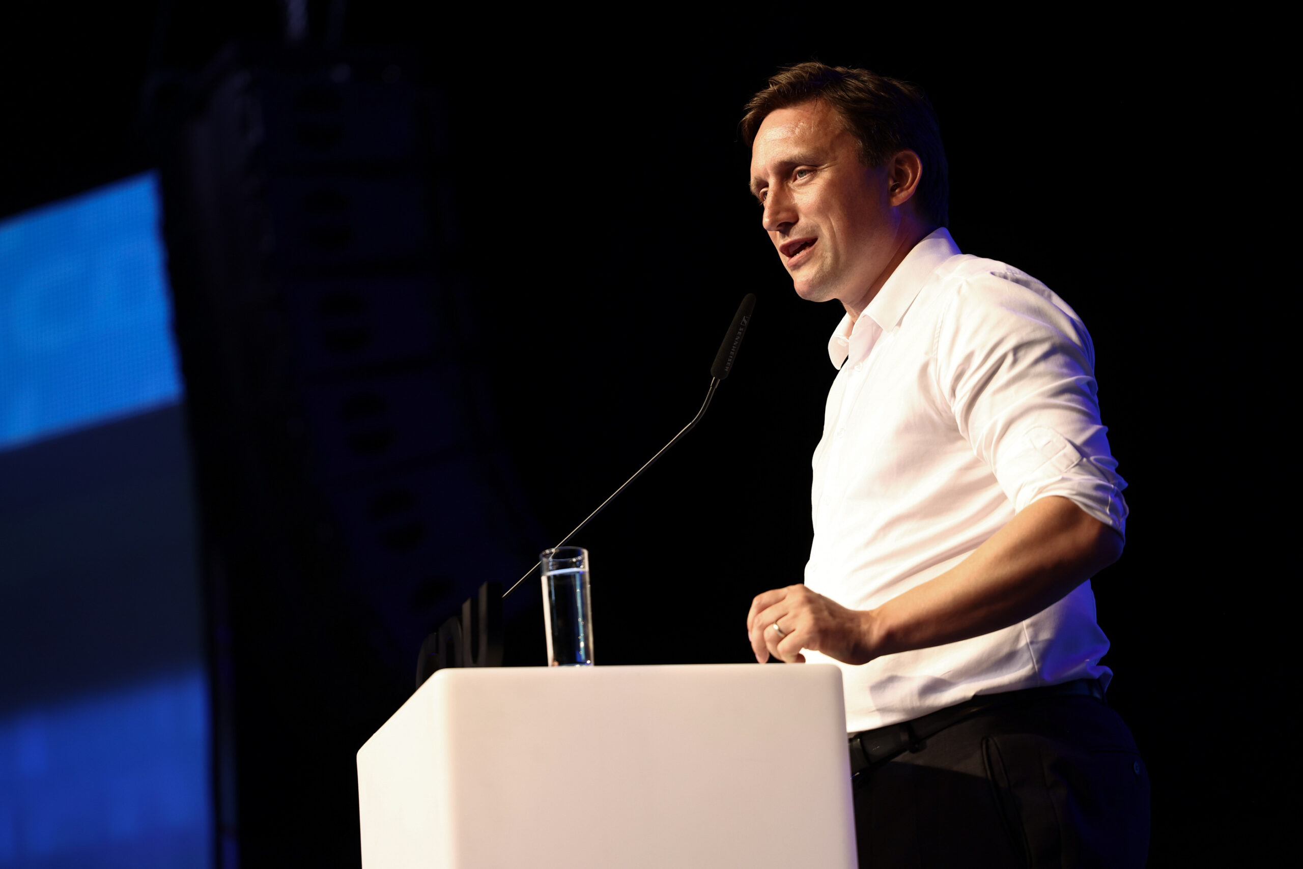 Sebastian Lechner beim Landesparteitag 2026