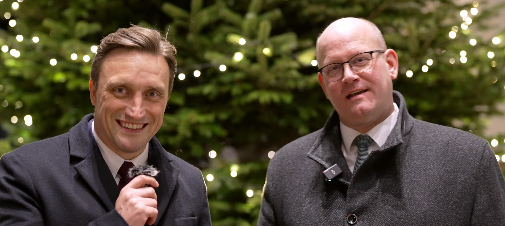 Sebastian Lechner MdL und Dr. Marco Mohrmann MdL w�nschen frohe Weihnachten!