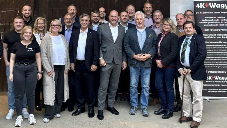Ingmar Jung bei der Landwirtschatskommission der MIT Hessen