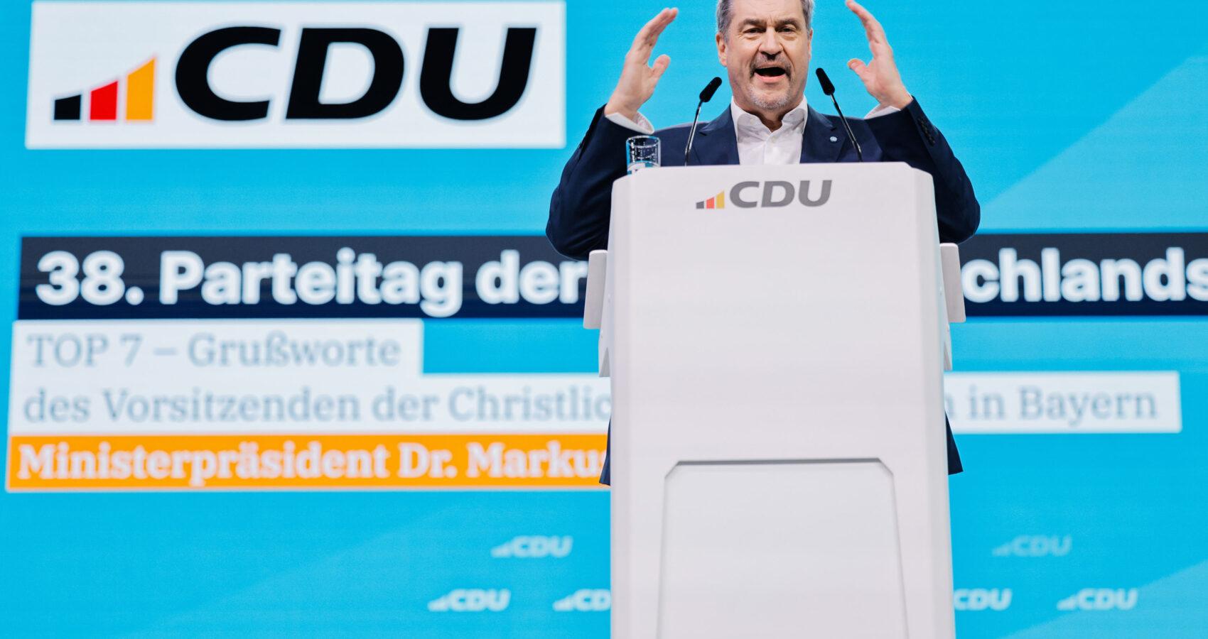 CSU-Vorsitzender und bayrischer Ministerpr�sident Markus S�der