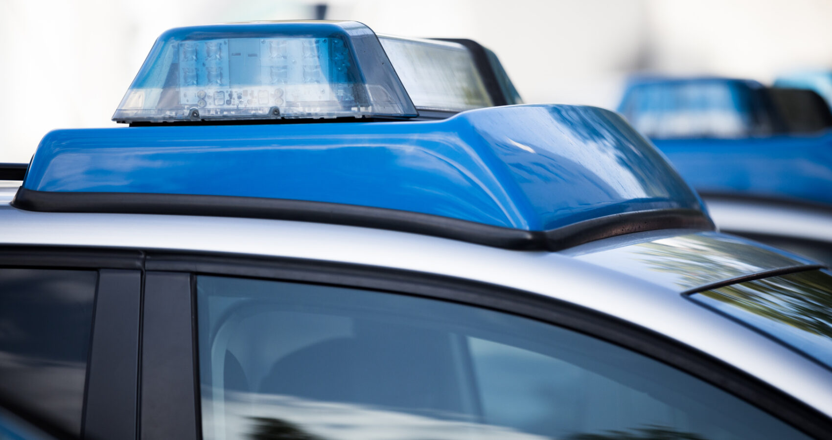 Sirenen am Polizeiauto