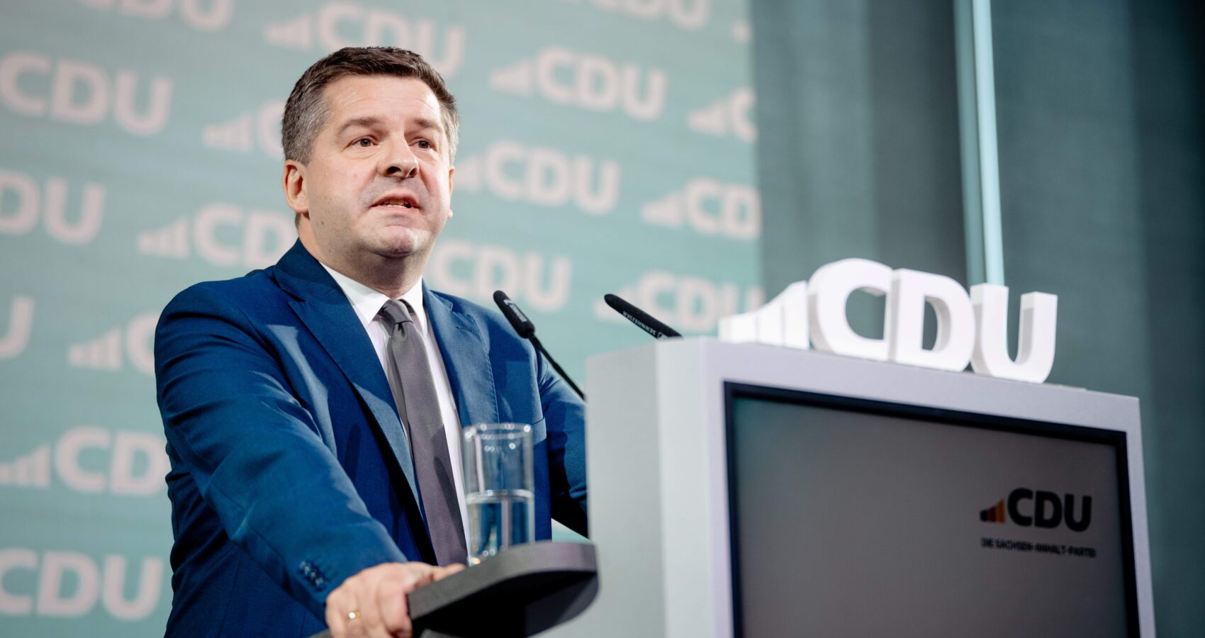 Sven Schulze Ministerpr�sident Sachsen-Anhalt, CDU