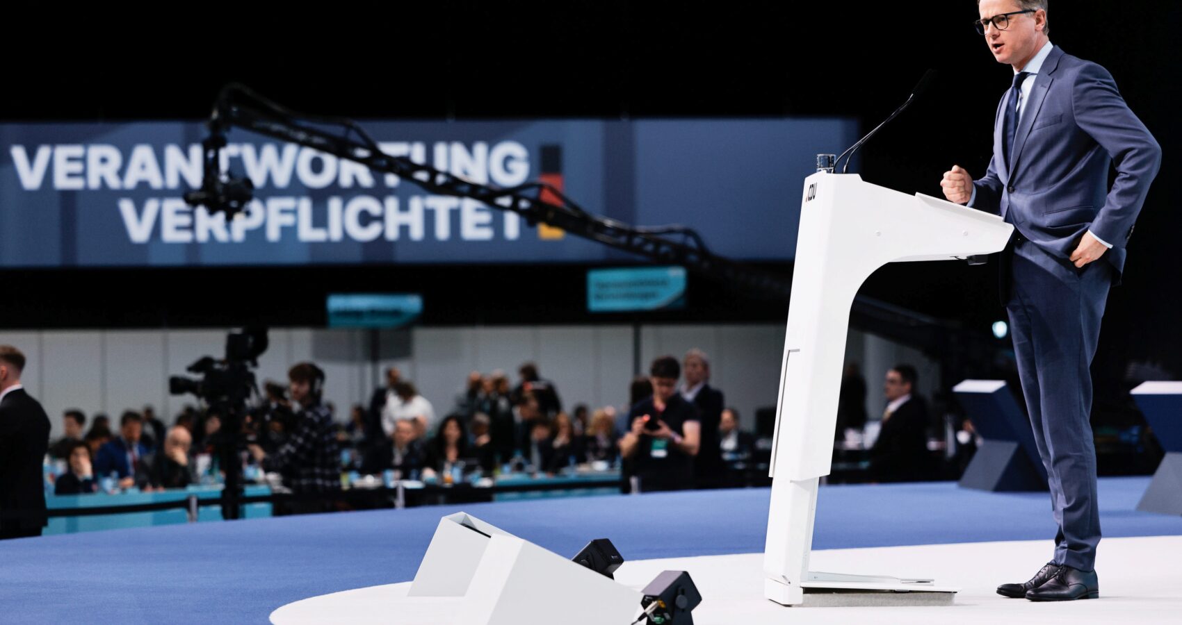 CDU-Generalsekret�r beim 38. CDU-Parteitag