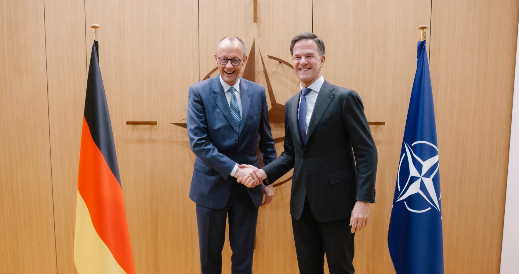 Gespr�ch mit dem NATO-Generalsekret�r Mark Rutte