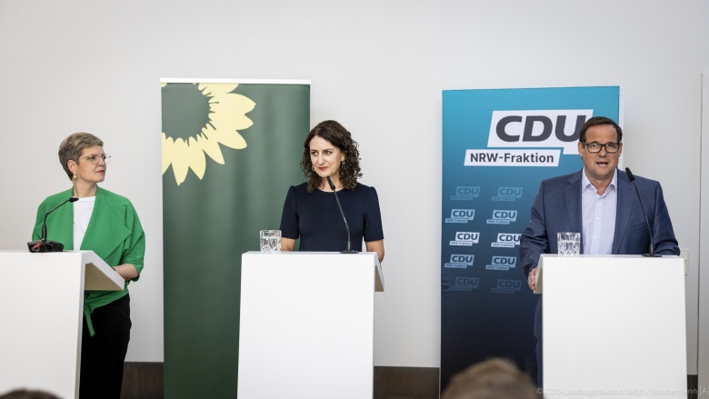 Gemeinsame PK mit Thorsten Schick (CDU) und Wibke Brems (Gr�nen) zur Vorstellung der neuen unabh�ngigen Polizeibeauftragten